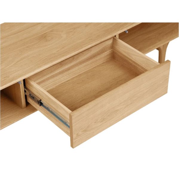 Comoda TV 2 usi 1 sertar stejar natur Darwin