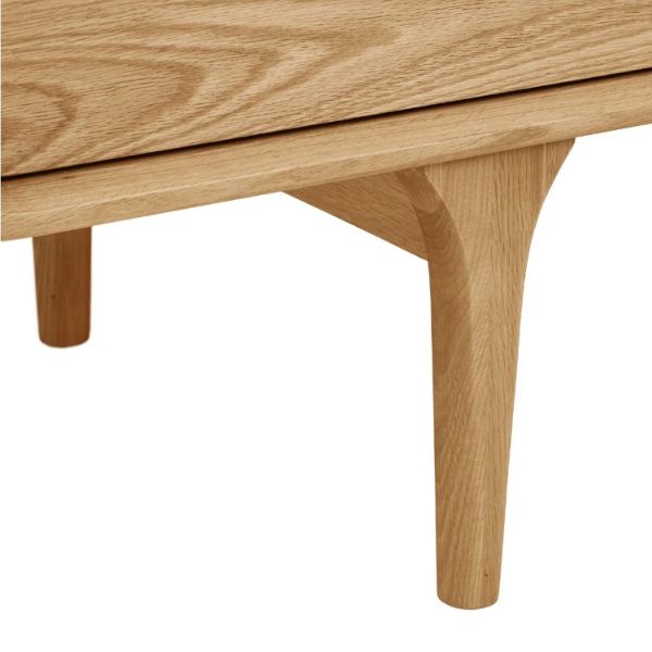 Comoda TV 2 usi 1 sertar stejar natur Darwin