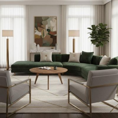 Masuta de cafea 90 cm stejar tabacco Otello