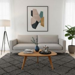 Masuta de cafea 95 x 96 cm stejar natur Otello