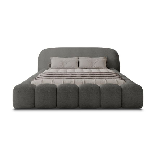 pat tapitat somiera metalica rabatabila 200 x 200 cm