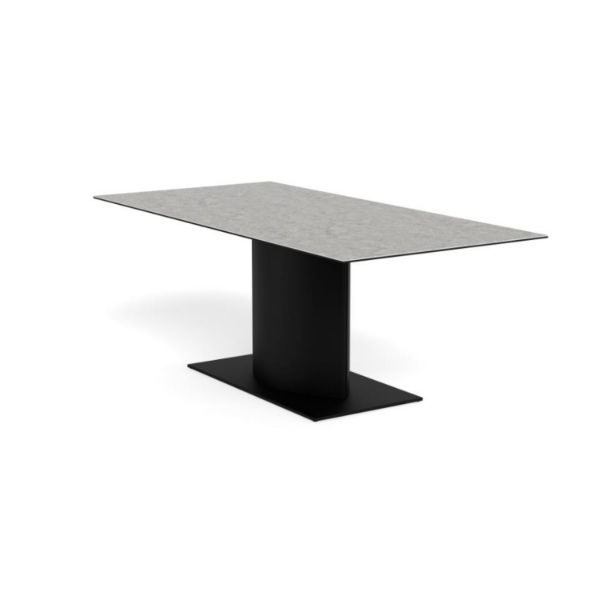 Masa fixa 200 cm blat ceramic gri Marbella