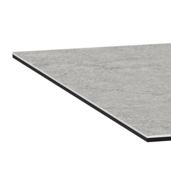 Masa fixa 200 cm blat ceramic gri Marbella