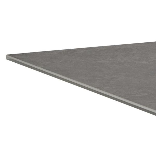 Masa fixa 200 cm blat ceramic negru Marbella