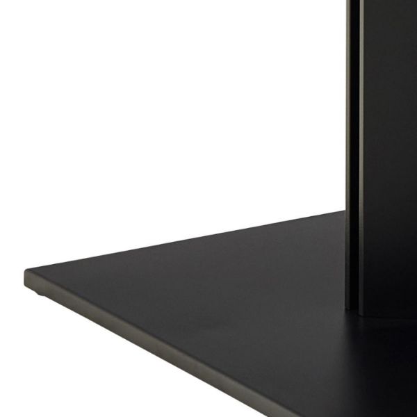 Masa fixa 200 cm blat ceramic negru Marbella