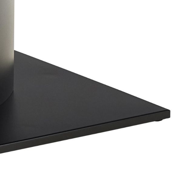 Masa fixa 200 cm blat ceramic negru Marbella