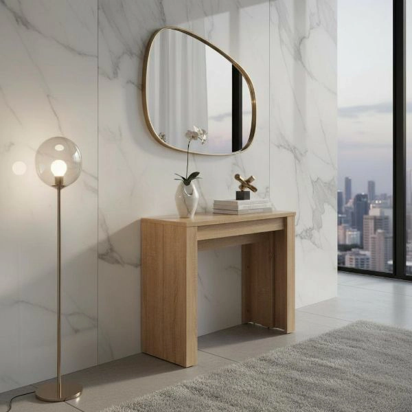 	Consola/masa dining extensibila stejar Sonoma Helena