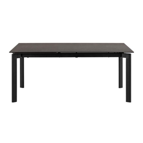 Masa extensibila 180/240 cm blat ceramic negru Palermo