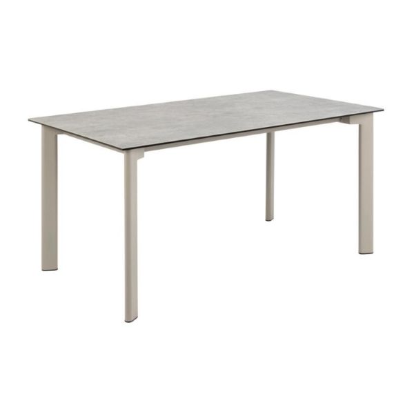 Masa fixa 160 cm blat ceramic gri Palermo