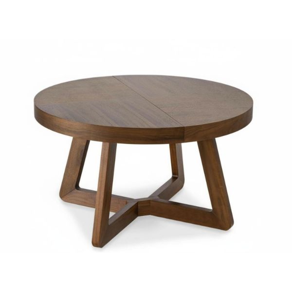 Masa rotunda extensibila 130/230 cm nuc Anton II