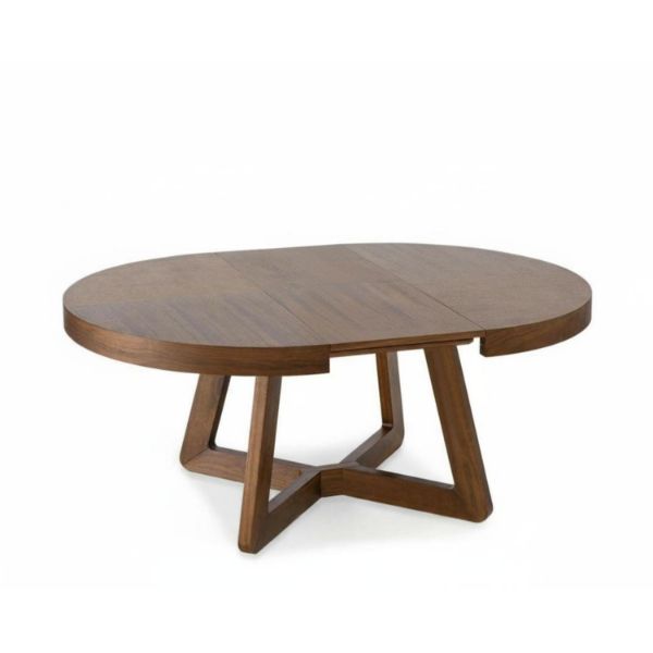 Masa rotunda extensibila 130/230 cm nuc Anton II