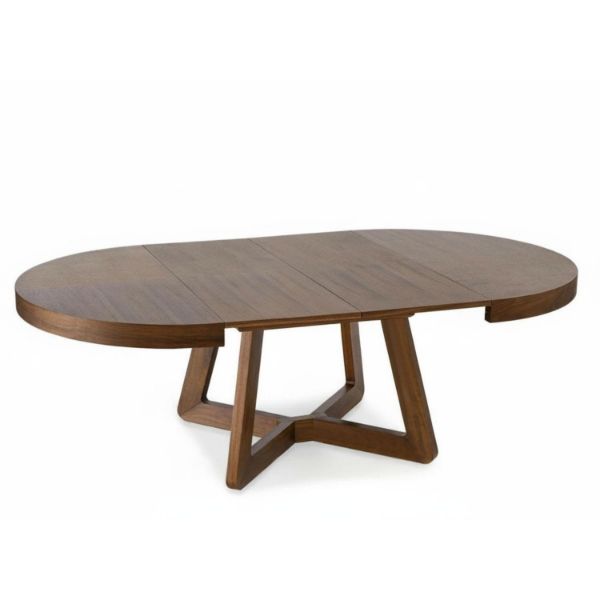 Masa rotunda extensibila 130/230 cm nuc Anton II