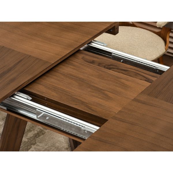 Masa rotunda extensibila 130/230 cm nuc Anton II