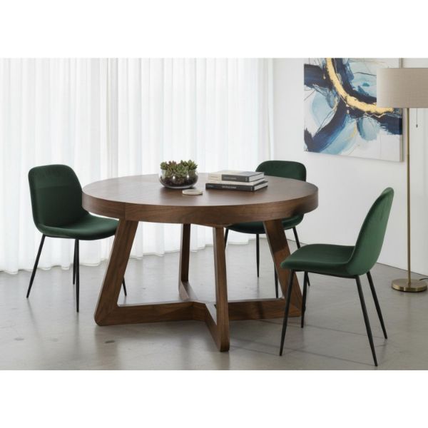 Masa rotunda extensibila 130/230 cm nuc Anton II