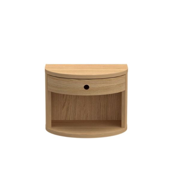 	Noptiera suspendata cu 1 sertar si 1 nisa stejar natur Paron