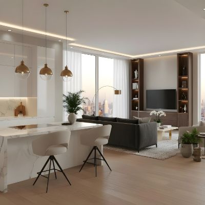 Scaun bar rotativ gri deschis/negru Ines 70