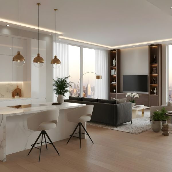 Scaun bar rotativ gri deschis/negru Ines 70