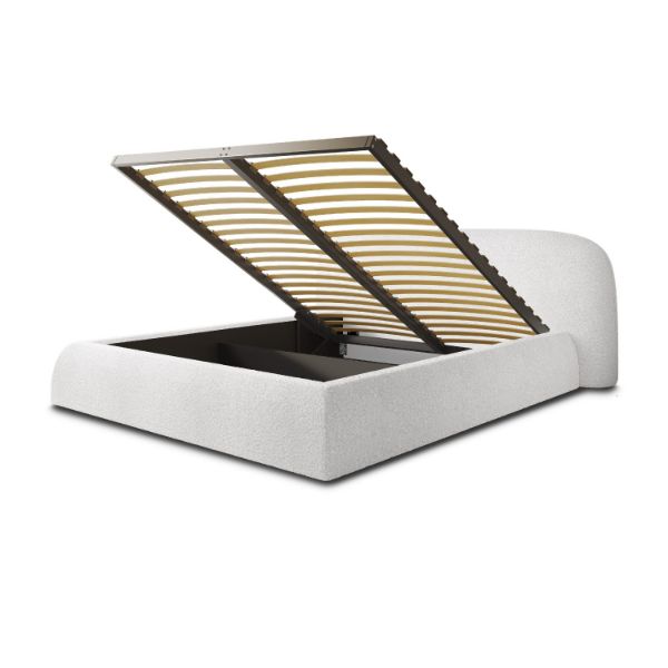 pat tapitat somiera metalica rabatabila 180 x 200 cm