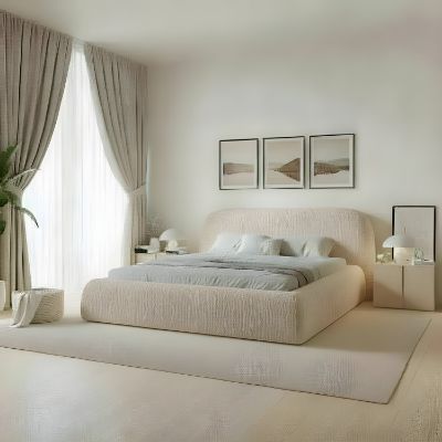 	Pat tapita somiera metalica rabatabila 140 x 200 cm bej Atlanta