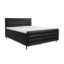 Pat boxspring 160 x 200 cm negru Noel