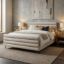 Pat boxspring 140 x 200 cm bej Noel