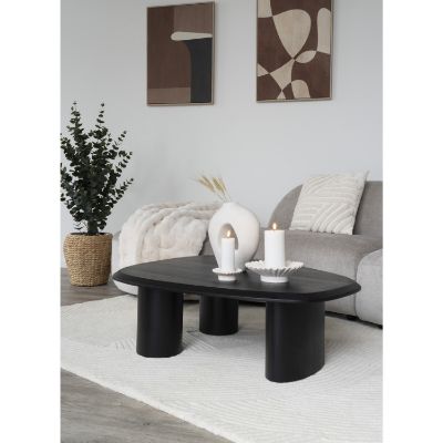 	Masuta cafea negru Trudel