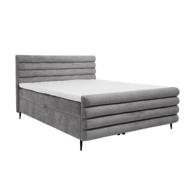 	Pat boxspring 180 x 200 cm gri inchis Noel