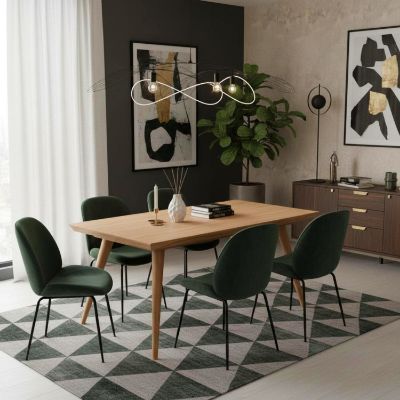 Masa extensibila 160/260 cm stejar natur Estera