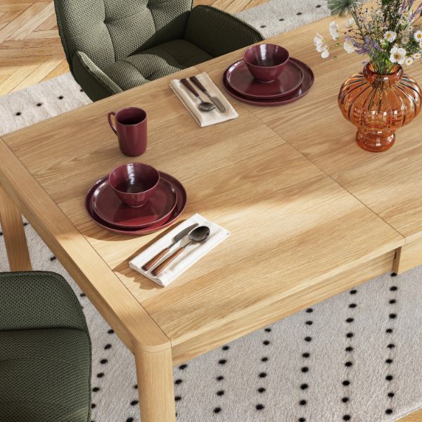 	Masa extensibila 160/220 cm stejar natur Milord