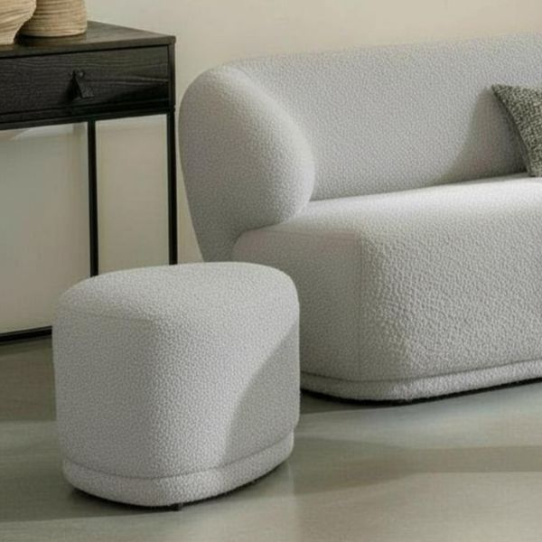 	Taburet tapitat bej Julia