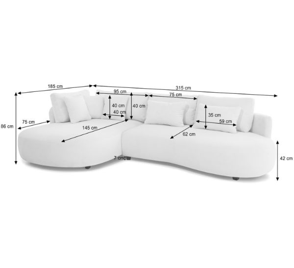 Coltar fix L stanga cappuccino Jacobs Mini