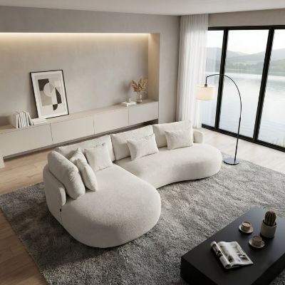 Coltar fix L stanga crem Jacobs Mini