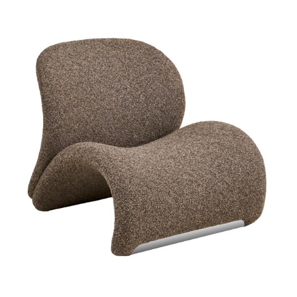 Fotoliu tapitat maro Sofia