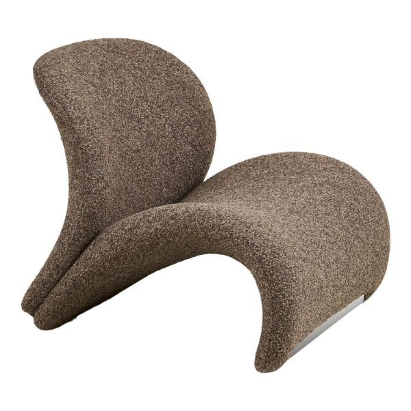 Fotoliu tapitat maro Sofia