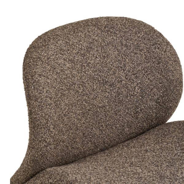 Fotoliu tapitat maro Sofia