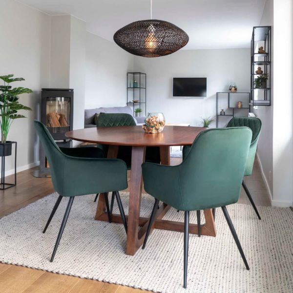 Masa dining rotunda 137 cm nuc Hazel