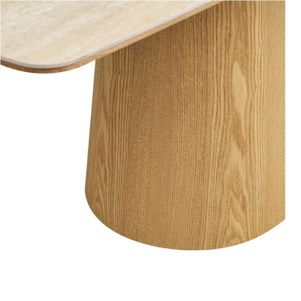 Masa fixa 200 cm travertin crem/natur Noli