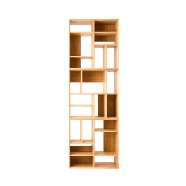 Biblioteca 3 module stejar natur Albane