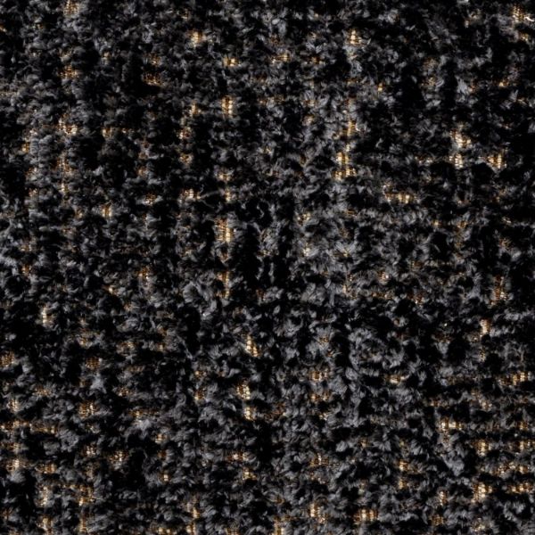 Fotoliu tapitat rotativ negru Lumi