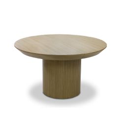 Masa rotunda extensibila 130/180 cm stejar Rond