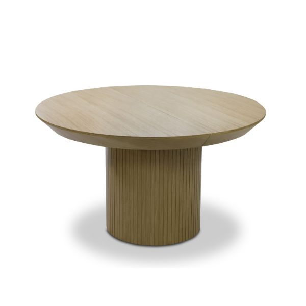 Masa rotunda extensibila 130/180 cm stejar Rond