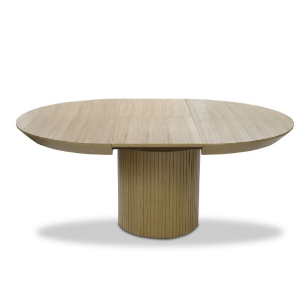 Masa rotunda extensibila 130/180 cm stejar Rond
