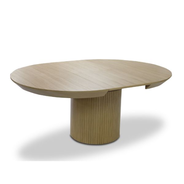 Masa rotunda extensibila 130/180 cm stejar Rond