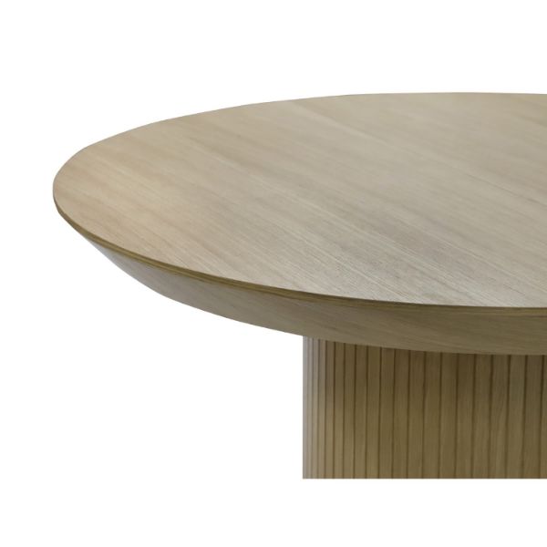 Masa rotunda extensibila 130/180 cm stejar Rond