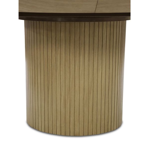 Masa rotunda extensibila 130/180 cm stejar Rond