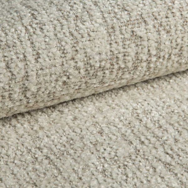 	Fotoliu tapitat rotativ crem Moa