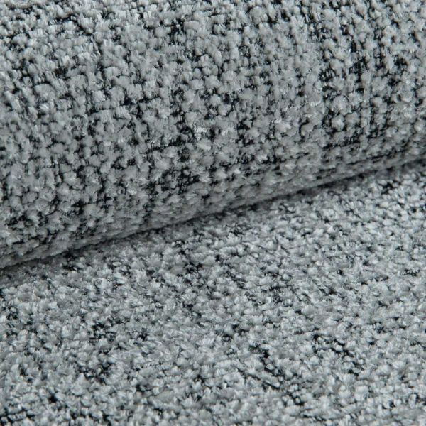 	Fotoliu tapitat rotativ gri deschis Moa