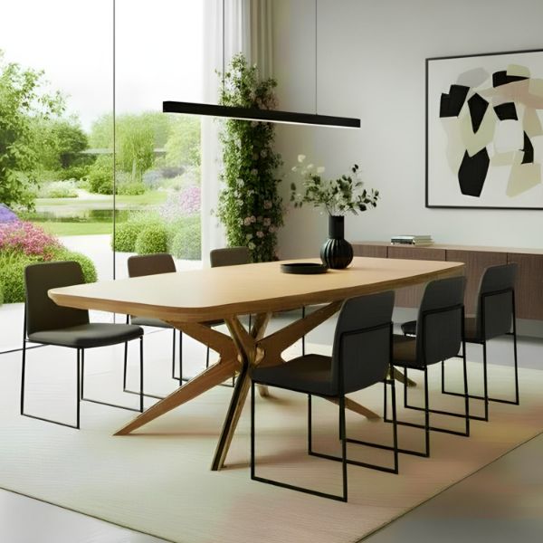 Masa extensibila 200/300 cm stejar Chiara