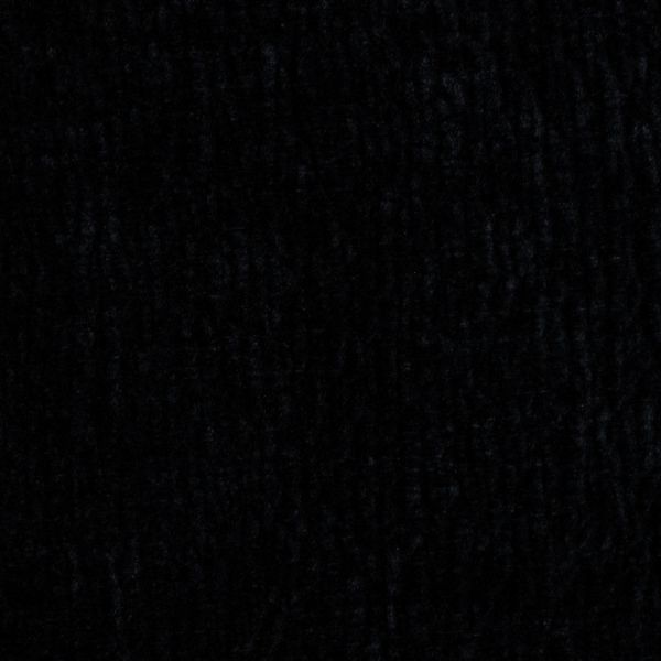 Taburet tapitat rotund negru Nela