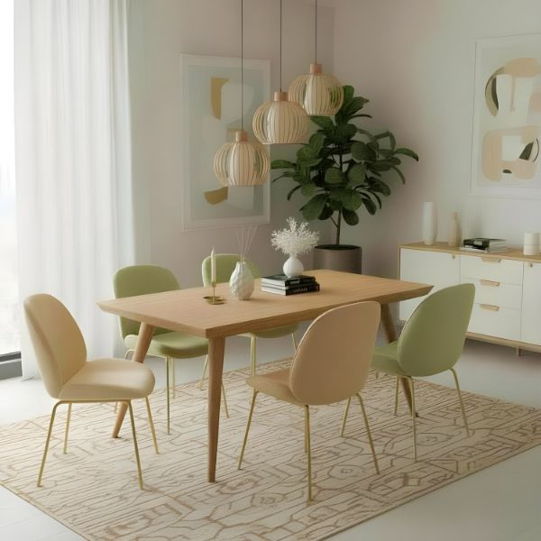 	Masa extensibila 160/260 cm stejar natur Estera